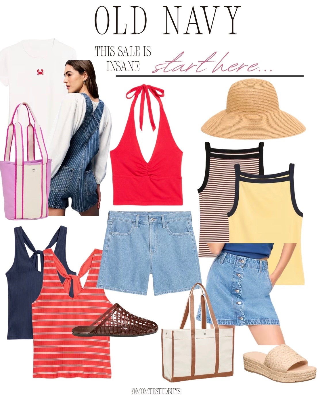 Summer is here and Old Navy understood the assignment ☀️ Everything is so cute, on point for summer, actually comfortable, and surprisingly well made. These are the pieces I’ll be grabbing over and over all season 

@oldnavy