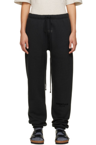 Black Drawstring Lounge Pants | SSENSE
