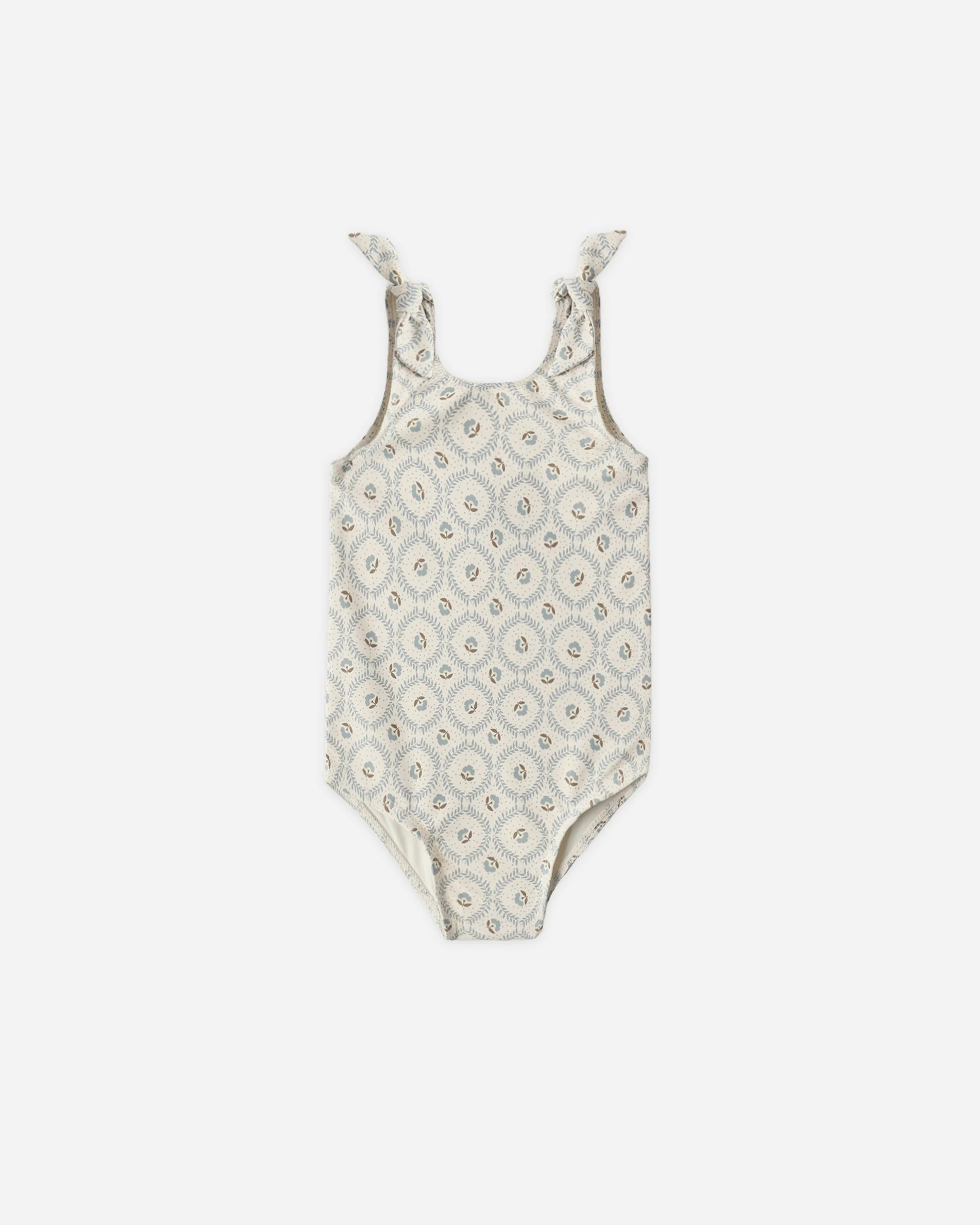 Millie One-Piece Green Fleur | Rylee + Cru