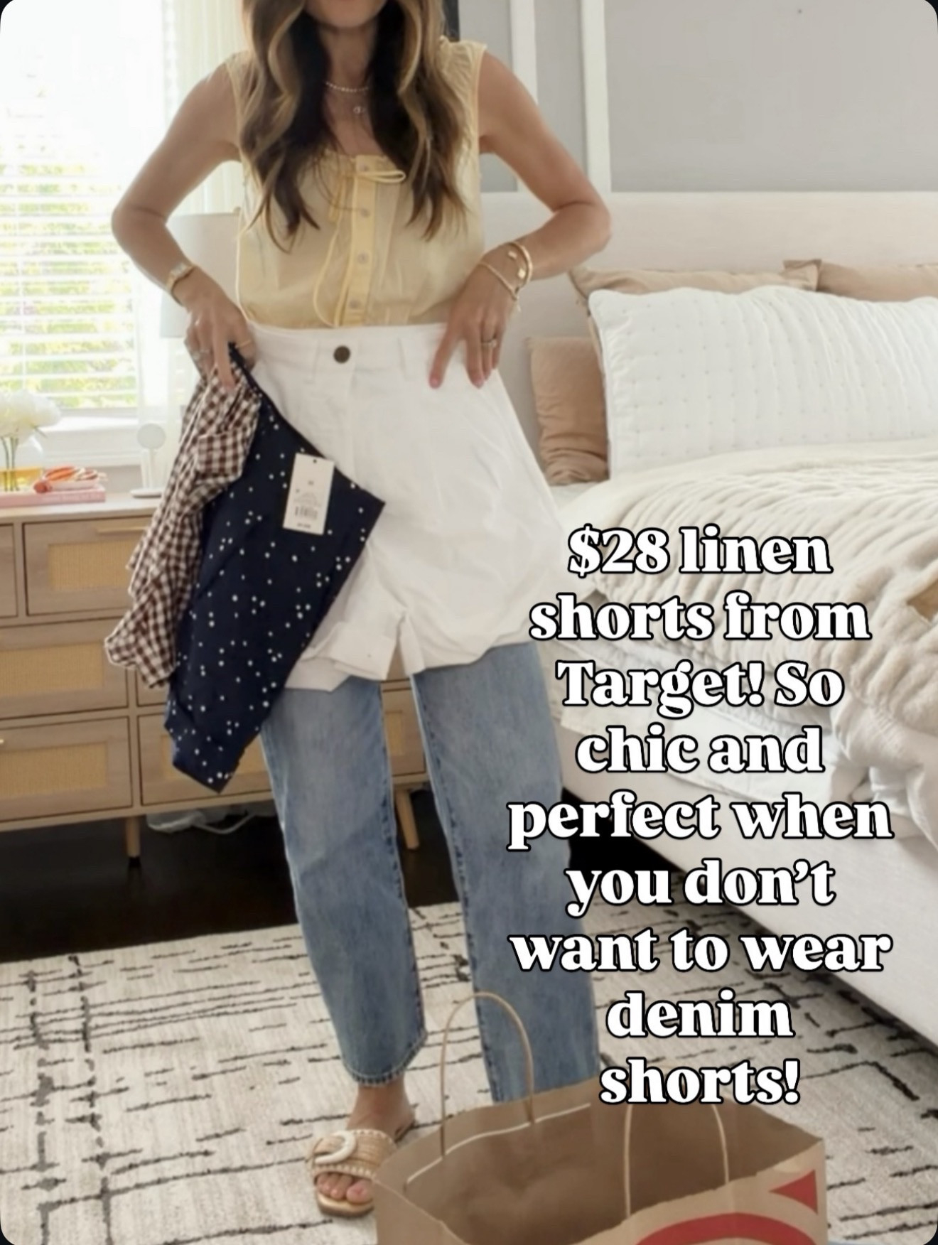 If you hate denim shorts in summer… these linen shorts are for you 🤍 🔗⬇️ run tts

#LTKmomlife #LTKSeasonal #LTKOver40