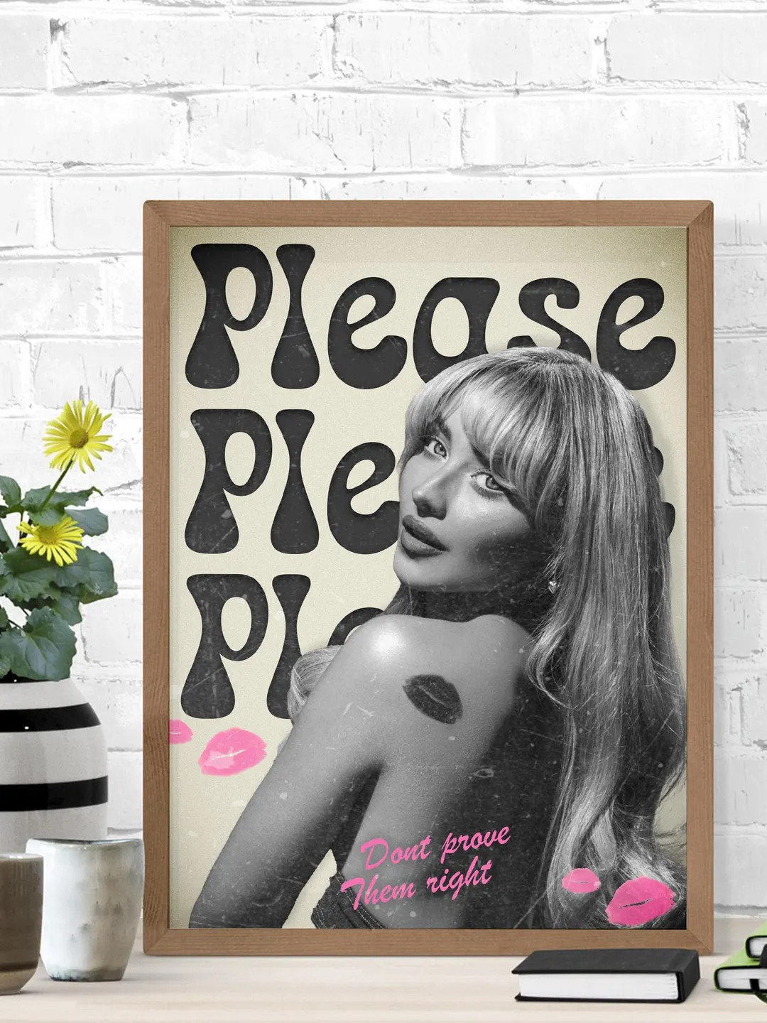 Sabrina carpenter poster Please please please poster sabrina carpenter wall art please please ple... | Etsy (US)