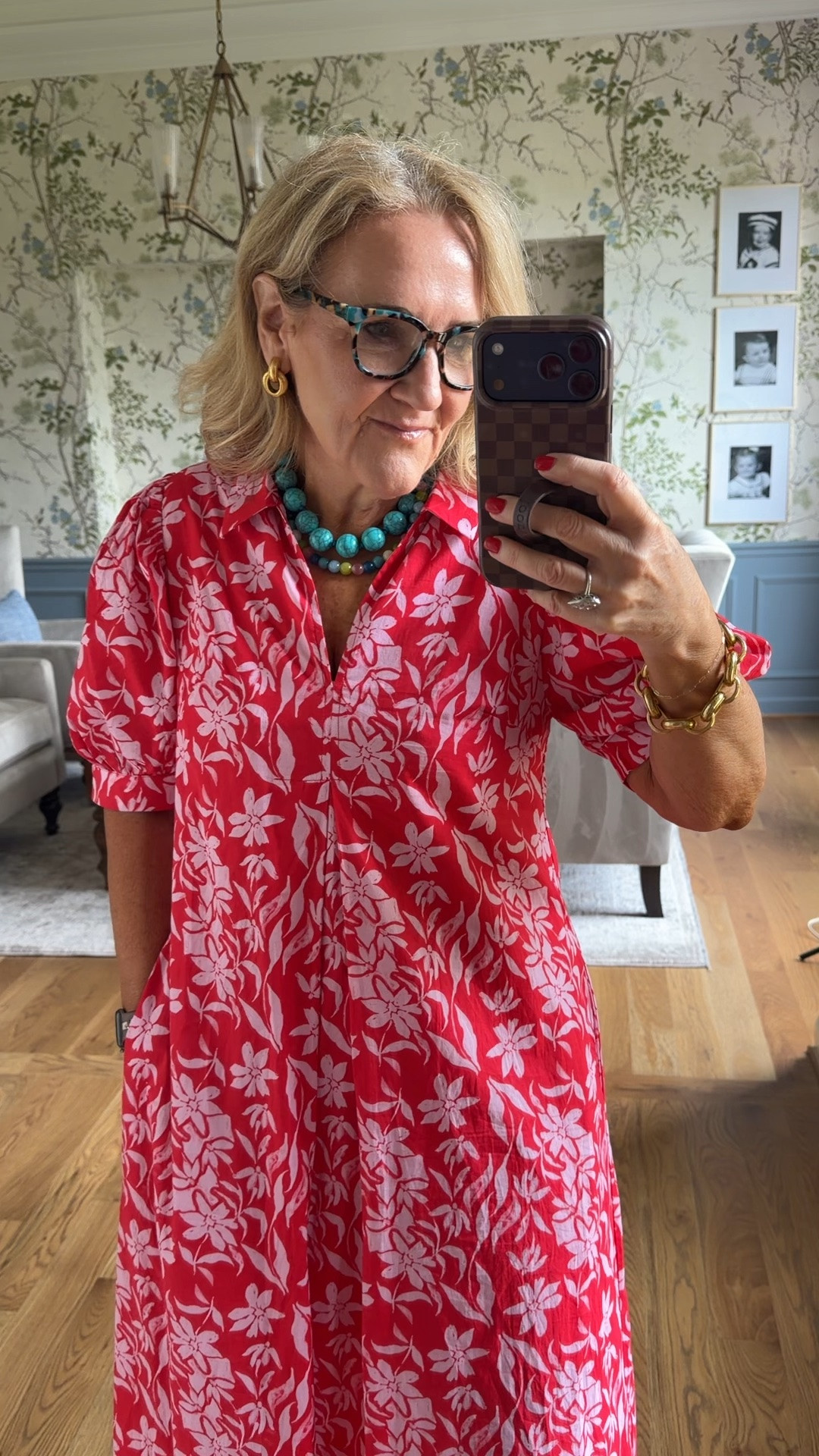 Dress size medium great for a walking day on vacation 
Comfortable walking shoes 
20% off necklaces code NANETTE20

#LTKHome #LTKootd #LTKTravel