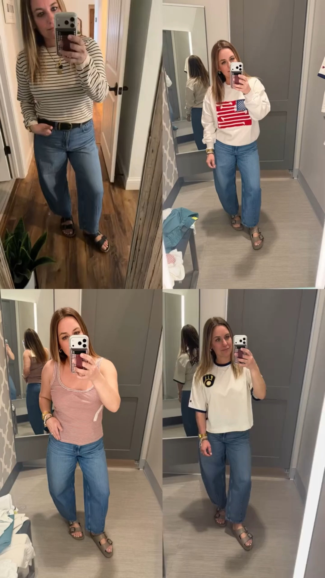 Loving these Target barrel jeans. The perfect jeans for shorties like me! 5’3””

#LTKmomlife