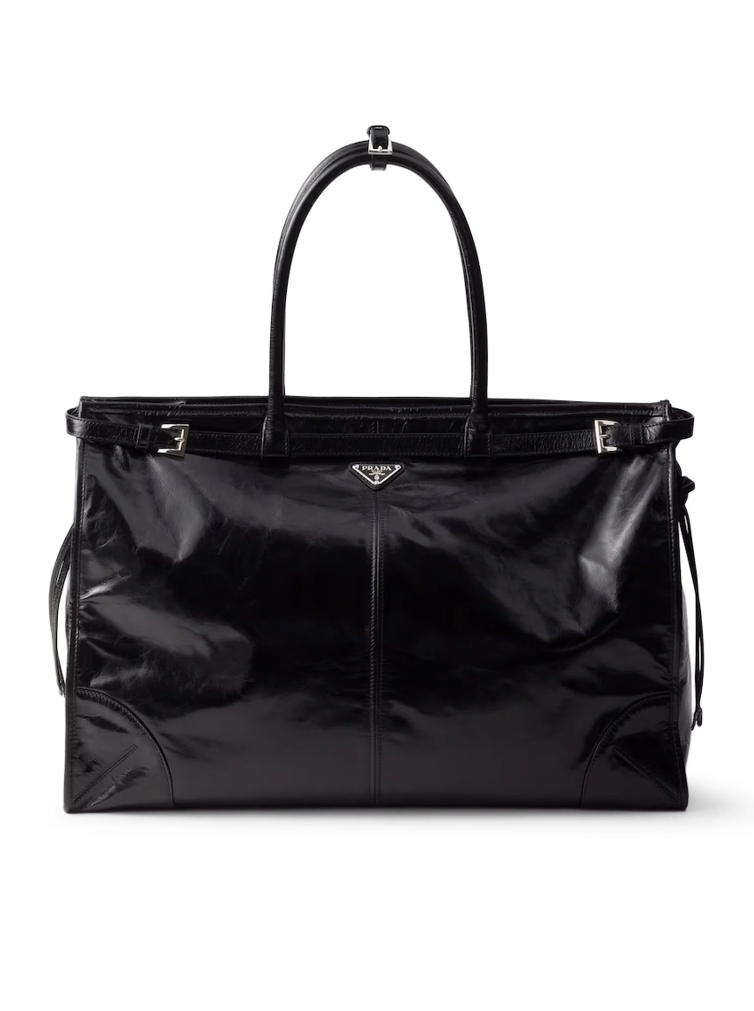 PRADA BONNIE LEATHER SHOPPING BAG - Prada - Man | Suitnegozi INT