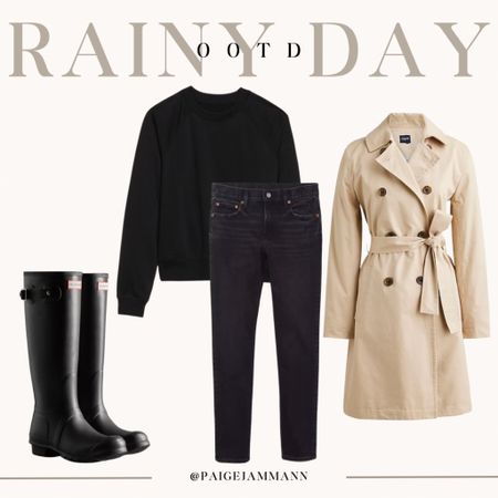 Casual rainy day, rainy day, rainy day outfit, casual rainy day outfit, Hunter rain boot, rain boots, warm weather rainy day outfit

#liketkit #LTKstyletip #LTKSeasonal