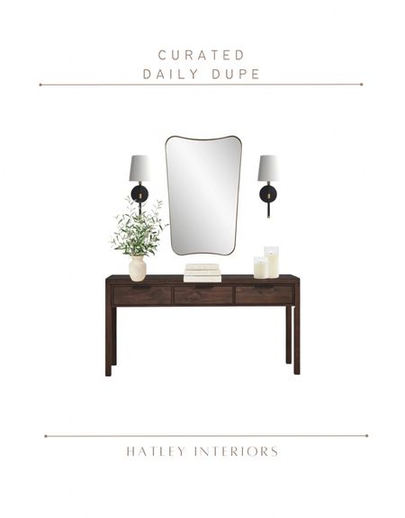 how i’d style today’s daily dupe! 

arhaus cassia wall mirror dupe, entryway mirror, curved mirror, wall mirror, arch mirror, wall decor, designer dupe, look for less 

#LTKsalealert #LTKhome