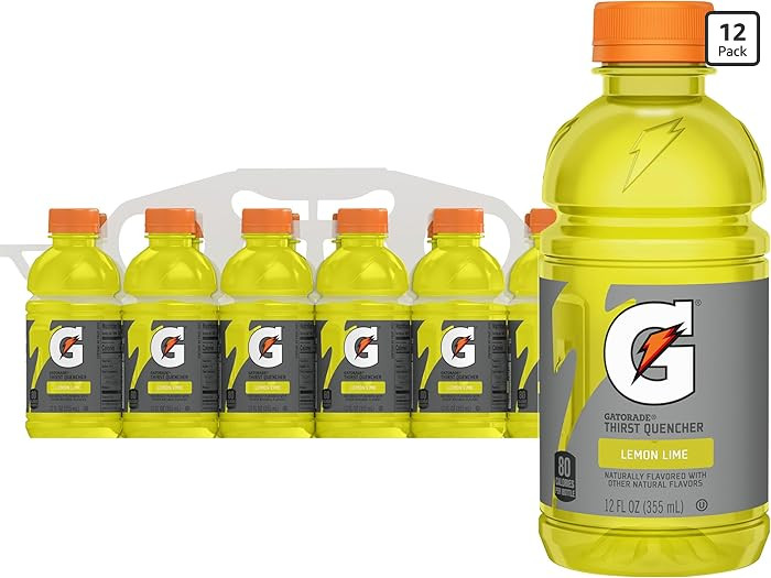 Gatorade Thirst Quencher, Lemon-Lime, 12 Fl Oz (Pack of 12) | Amazon (US)