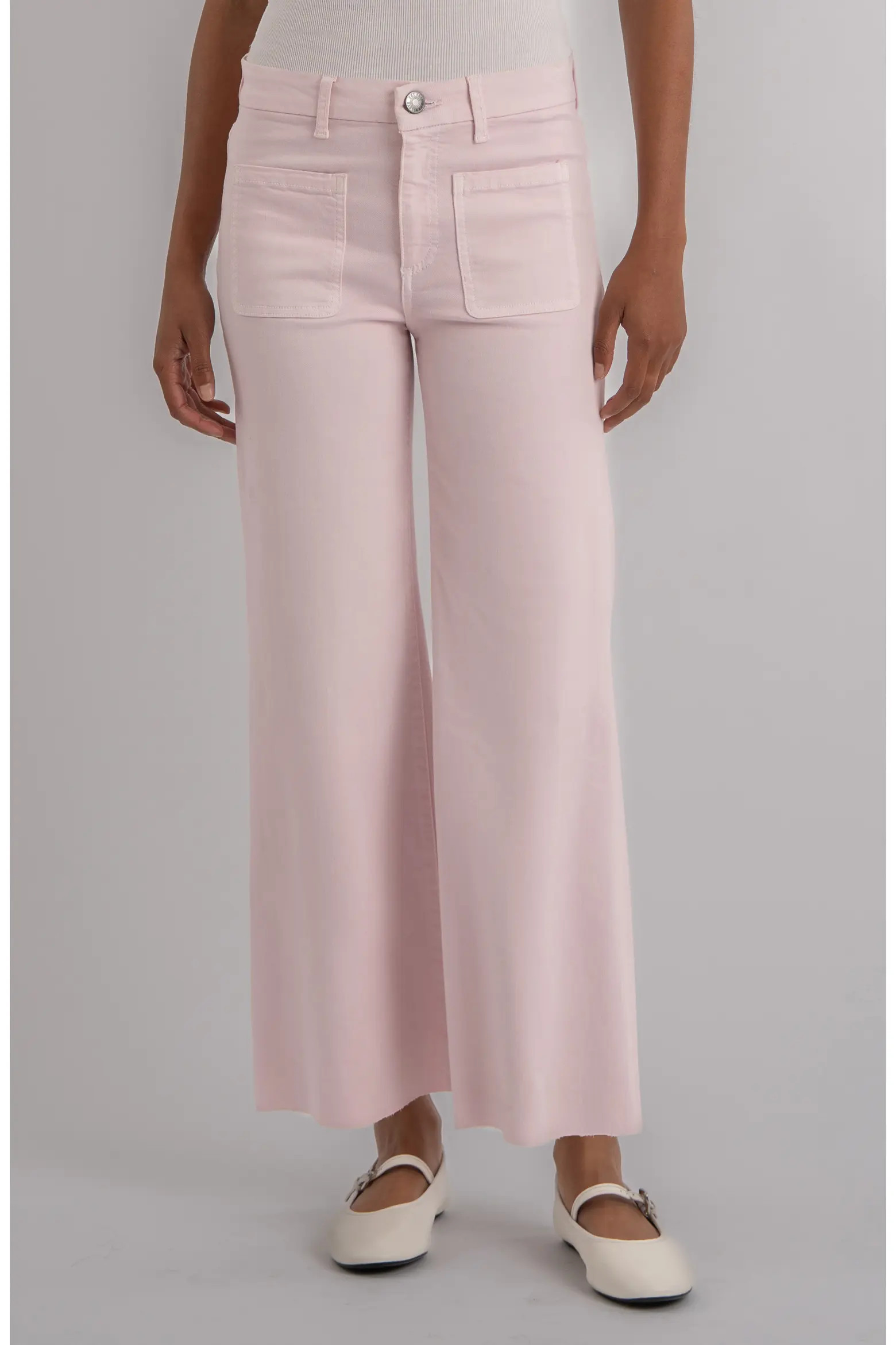 Meg High Rise Patch Pocket Wide Leg Jeans (Women) | Nordstrom | Nordstrom