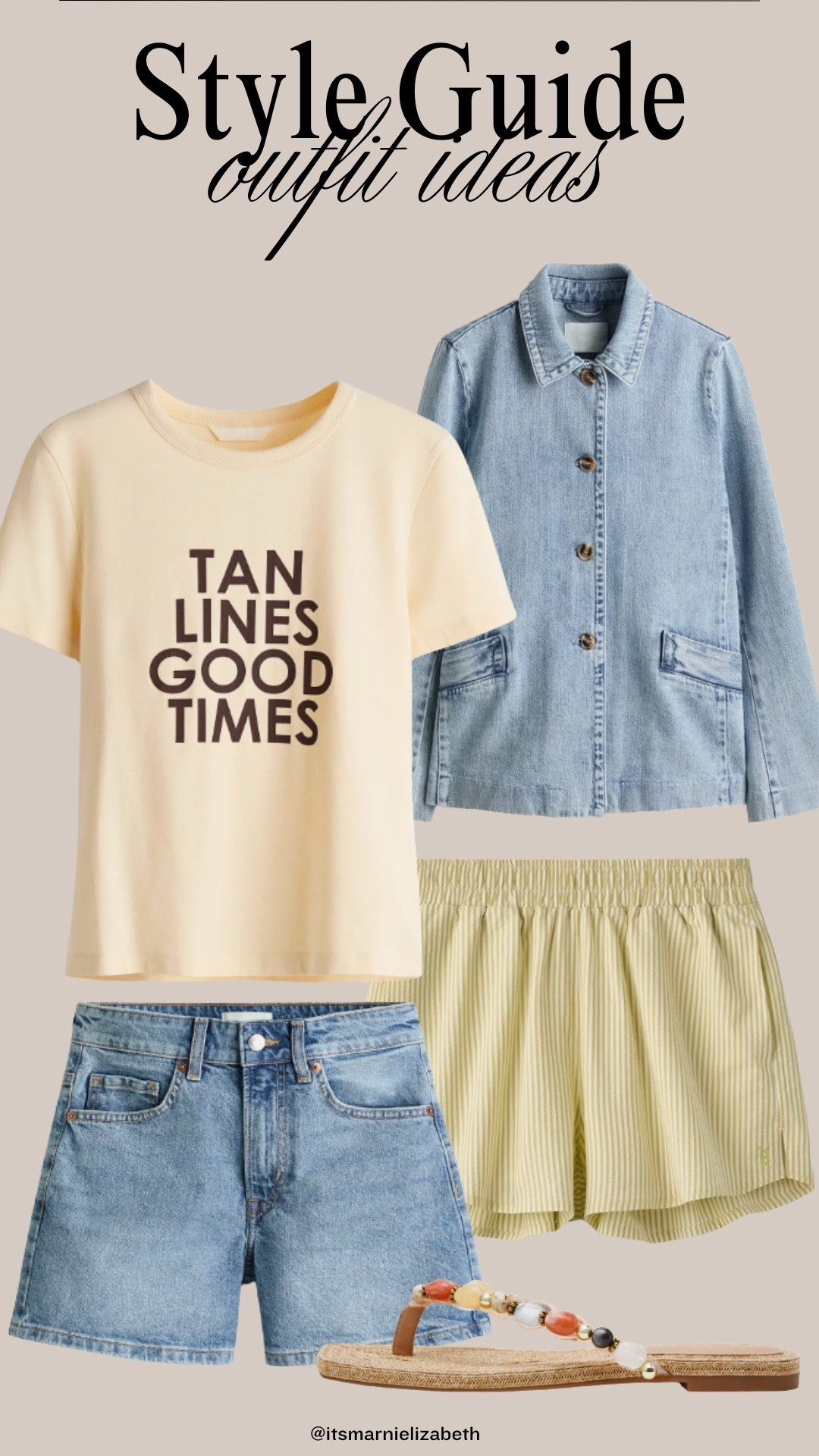 Casual summer looks! ☀️

Spring outfit, summer outfit, vacation outfit, travel inspo, travel wear, outfit ideas

#LTKgrwm #LTKootd #LTKSeasonal