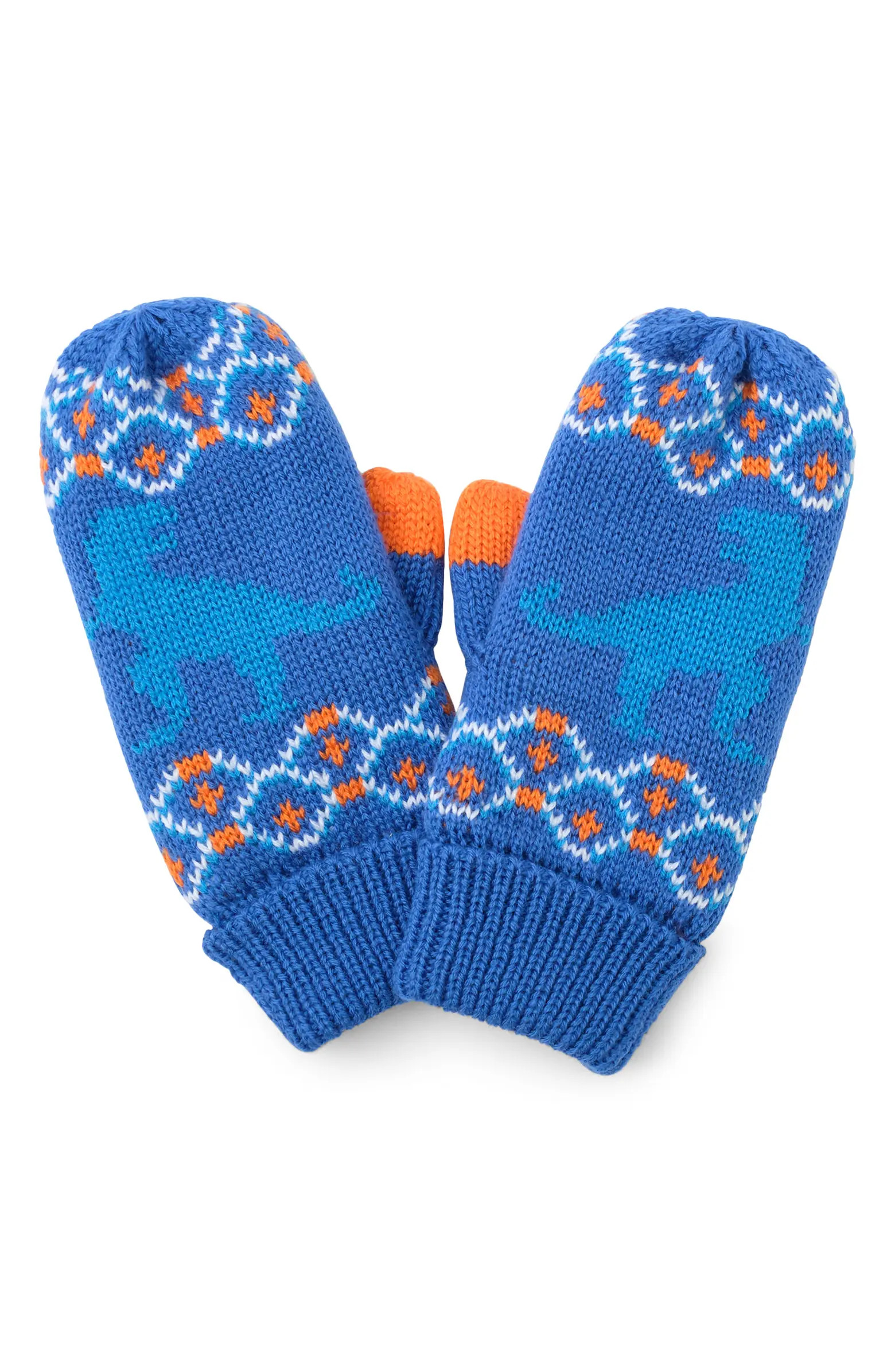 Hatley Mini Boden Kids' T-Rex Mittens | Nordstrom | Nordstrom