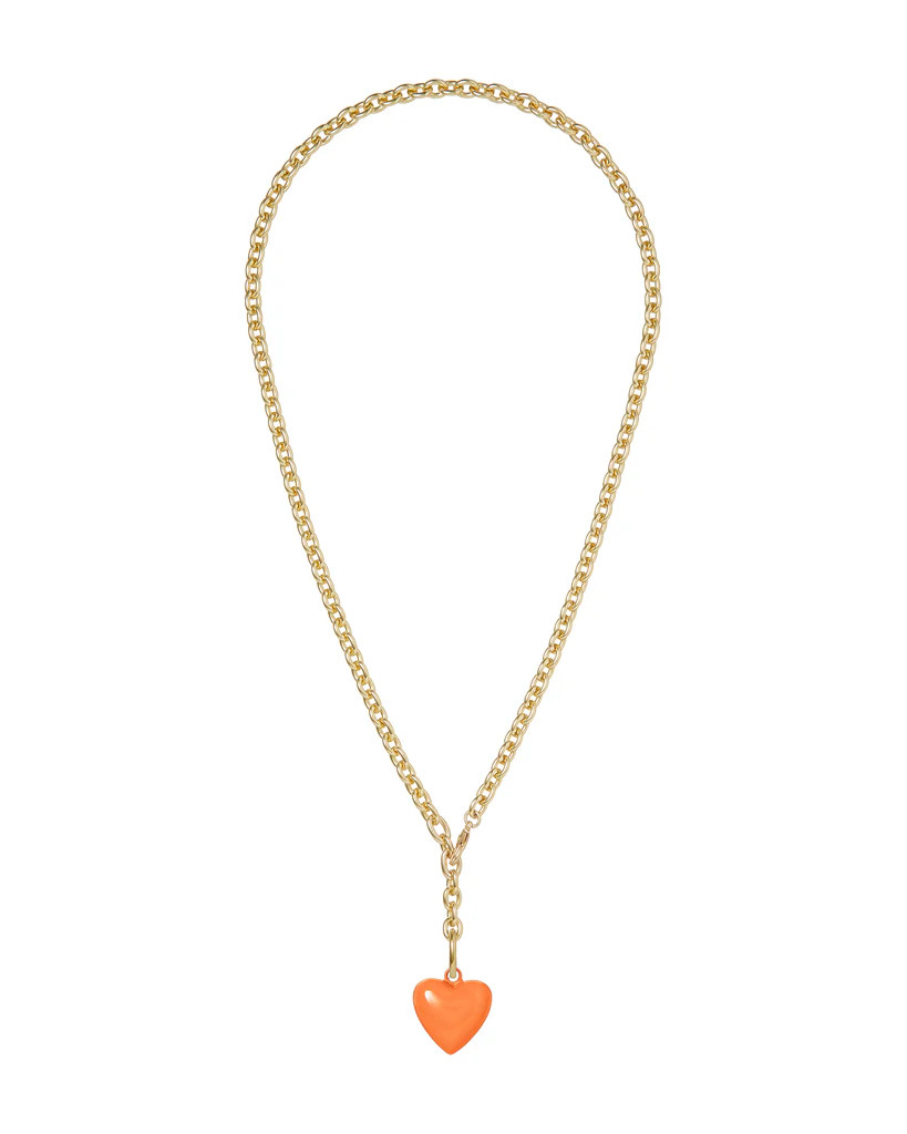 The Mini Puffy Heart Necklace | Roxanne Assoulin