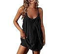 Athletic Dress for Women Hot Shot Mini Dress Onesie Oversized Romper Pockets Built-in Shorts Summ... | Amazon (US)