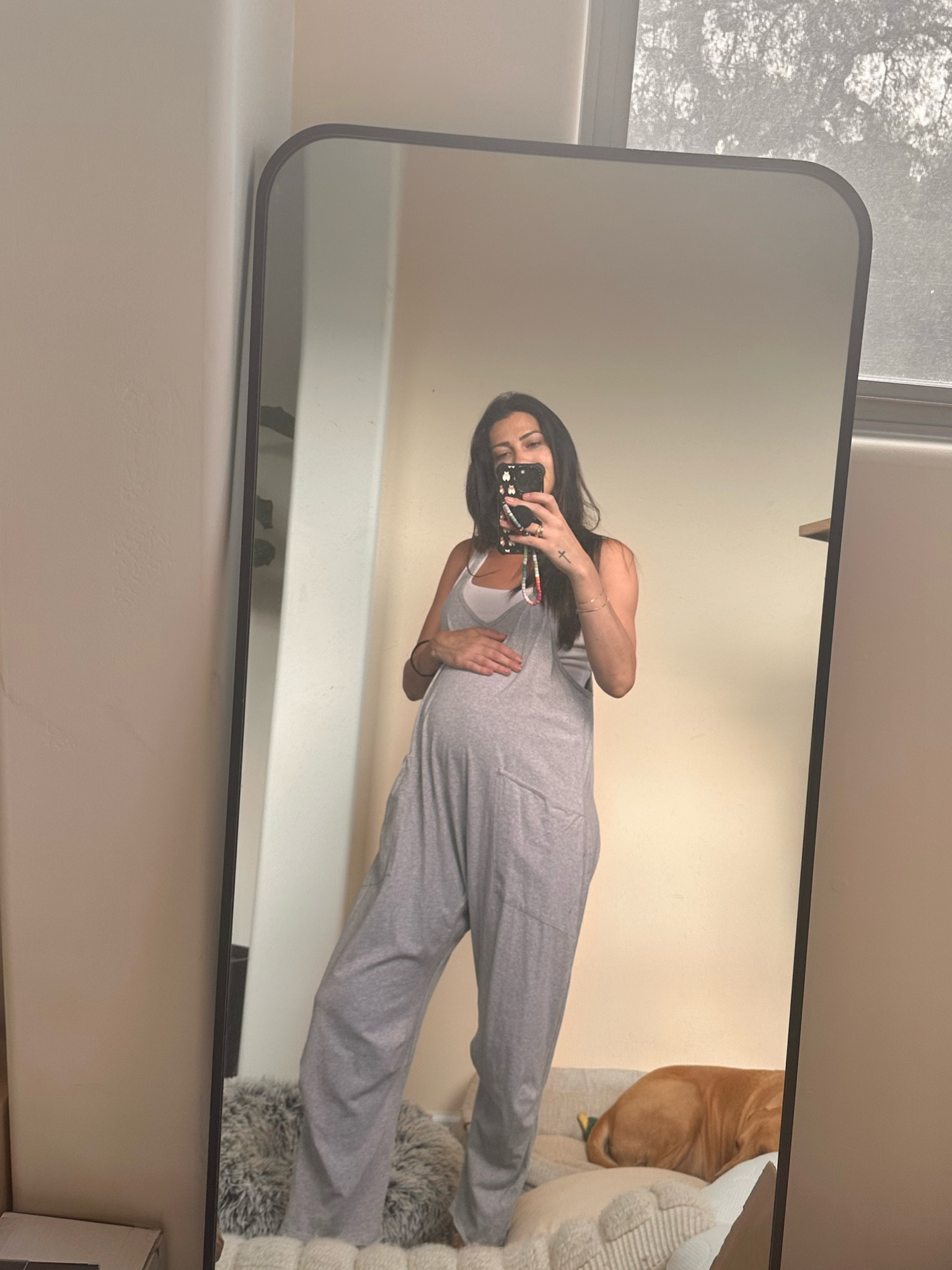 Comfy jumpsuit I’ll be living in for the next 2 months. Wearing a medium for da 🤰🏻

#LTKFind #LTKstyletip #LTKbump