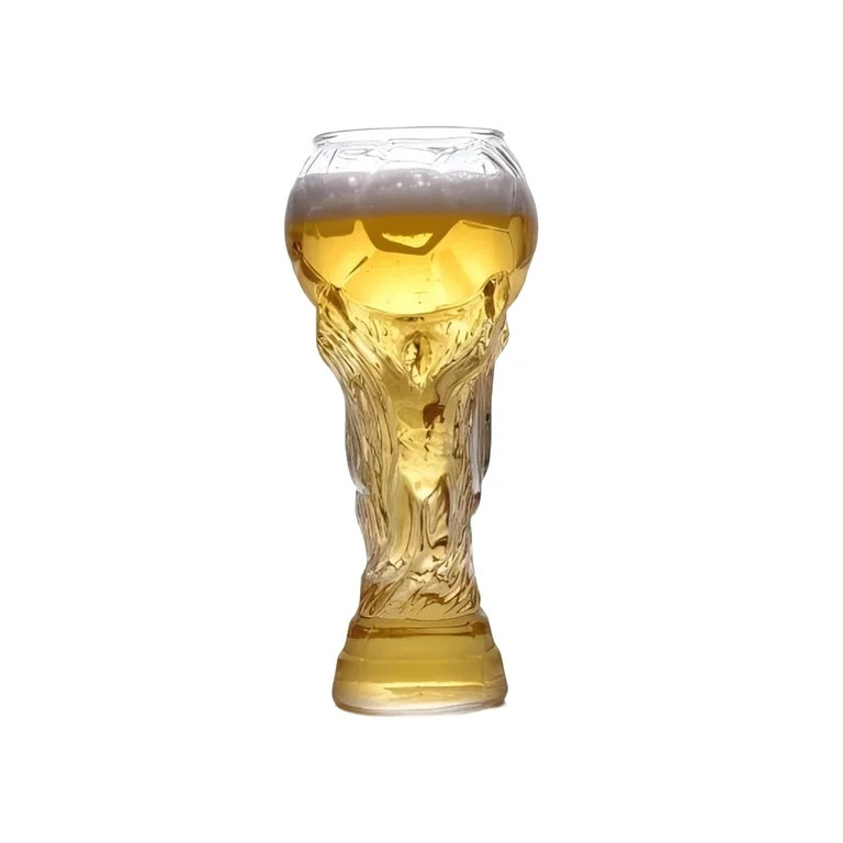 World- Cup Beer Mug Soccer Glass Cup- 750ml Soccer Trophy Shaped Beer Mug/Beer Cups for 2026 Worl... | Walmart (US)