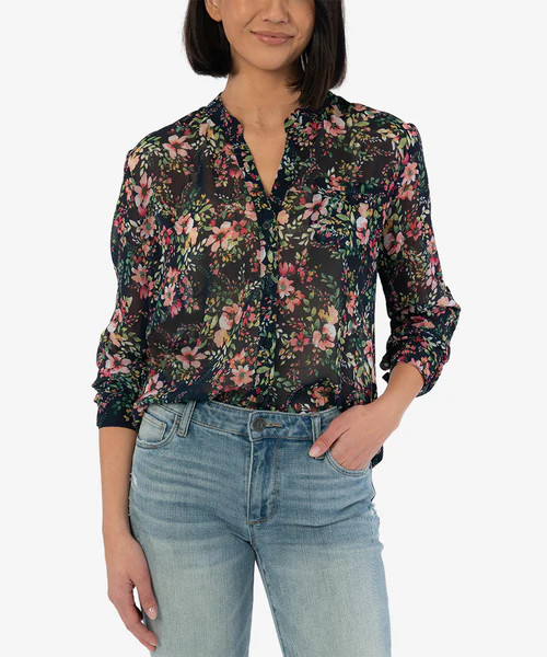 Jasmine Printed Top - Kut from the Kloth | Kut From Kloth