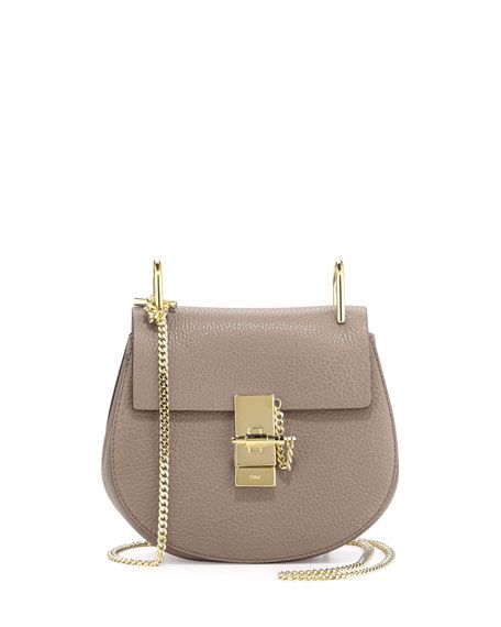 Chloe Drew Mini Lambskin Shoulder Bag | Neiman Marcus