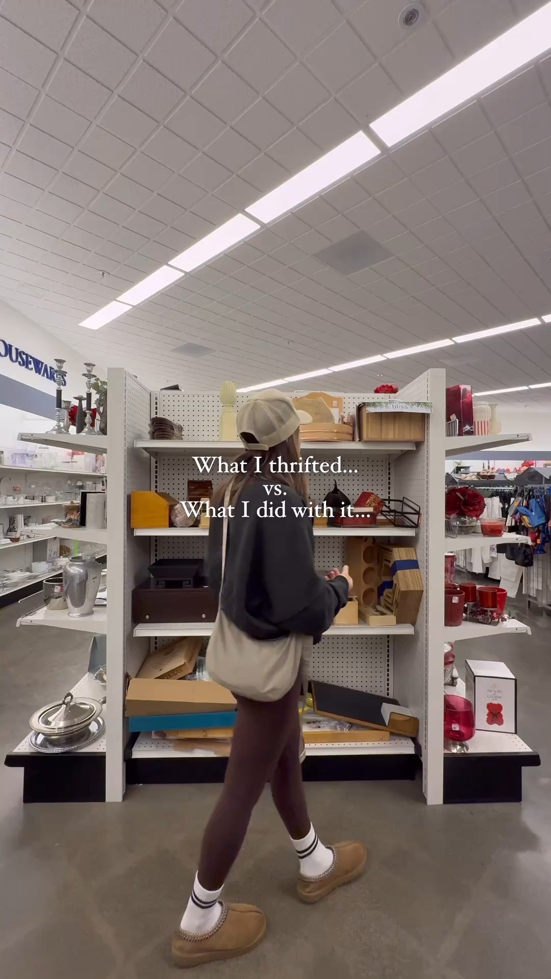 What I thrifted vs. what I did with it ✨ 