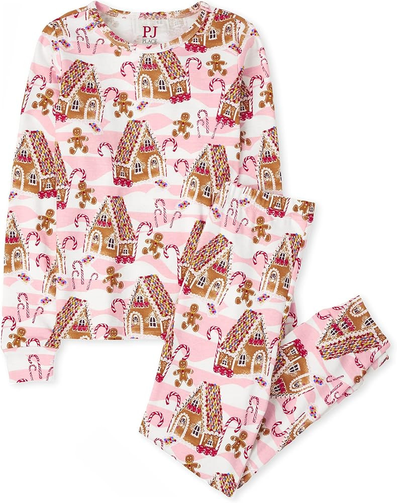 The Children's Place Baby and Kids', Sibling Matching, Holiday Pajama Sets, Cotton | Amazon (US)