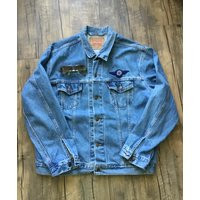 Vintage Denim Jacket Levis Harley Davidson USA Xl | Etsy (US)