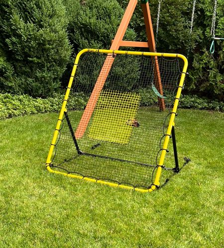 A baseball/softball rebounder that isn't an eye sore 👏🏼  This is a good one - not too big, not too small and easy set up and breakdown as well as it's easy to move around your yard when needed! 

#LTKhome #LTKkids #LTKFind