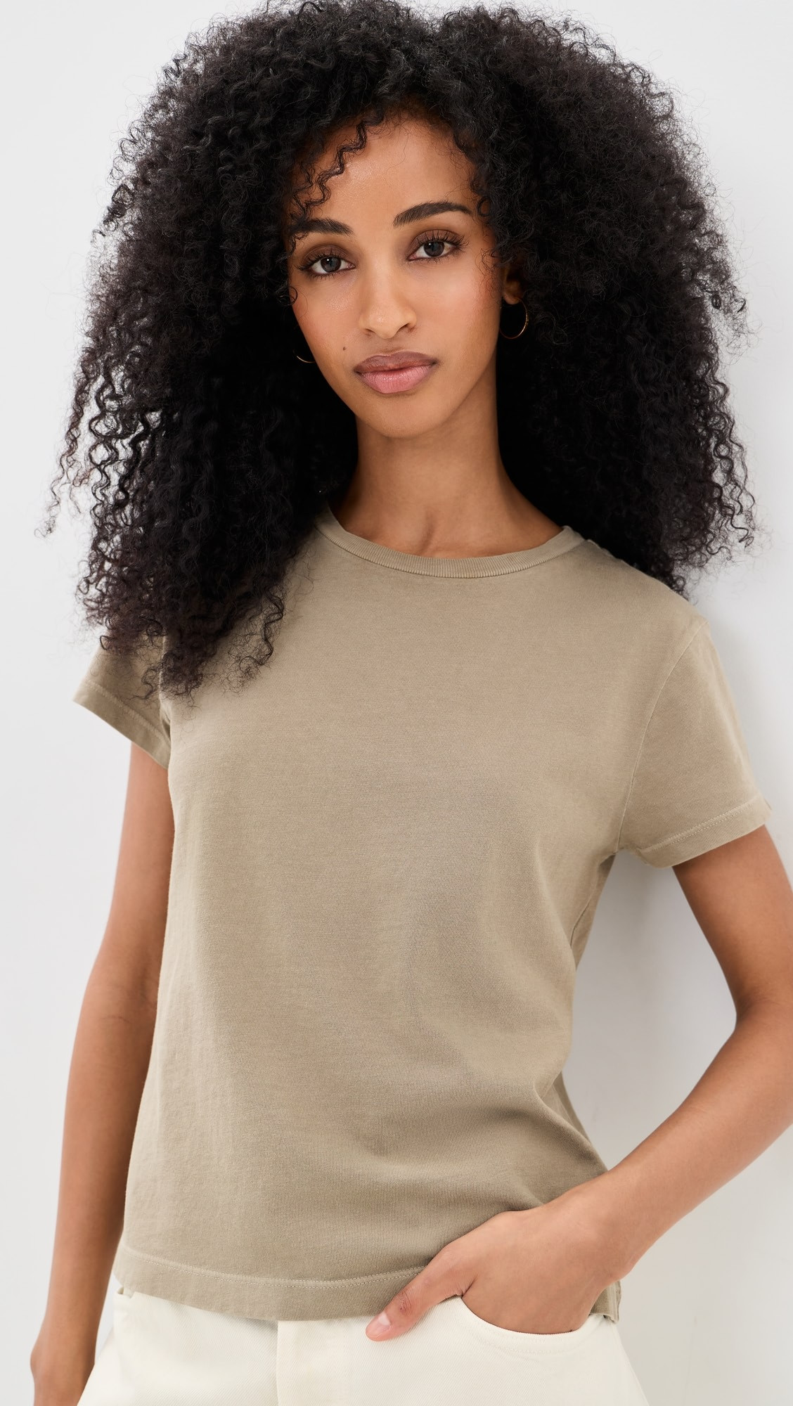 AGOLDE Long Line Adine Tee | Shopbop | Shopbop