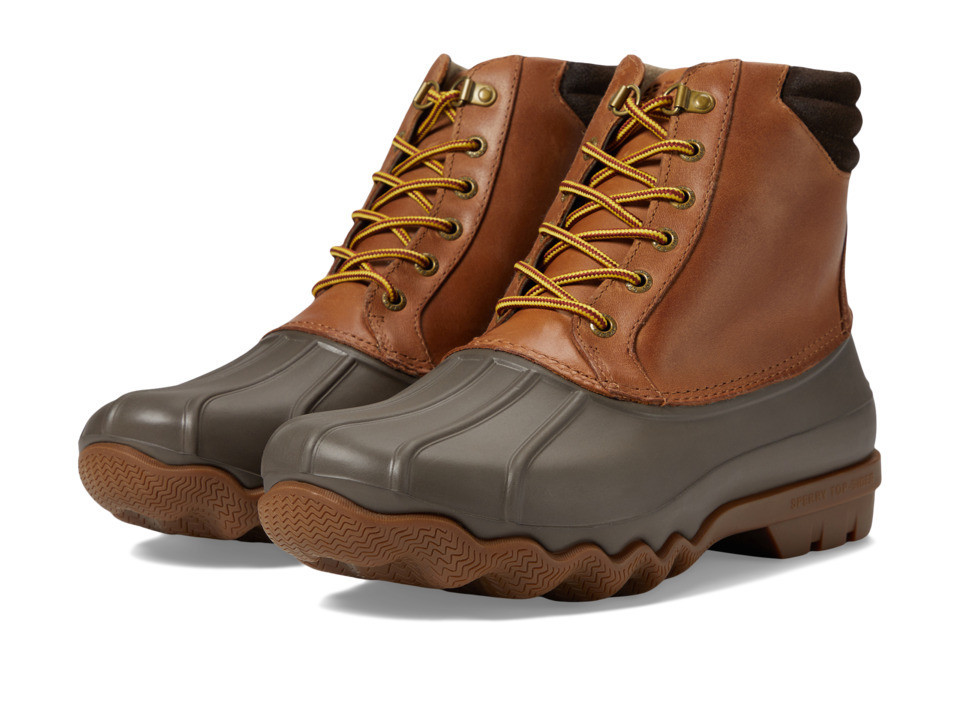Sperry - Avenue Duck Boot (Tan/Brown) Men's Lace-up Boots | Zappos