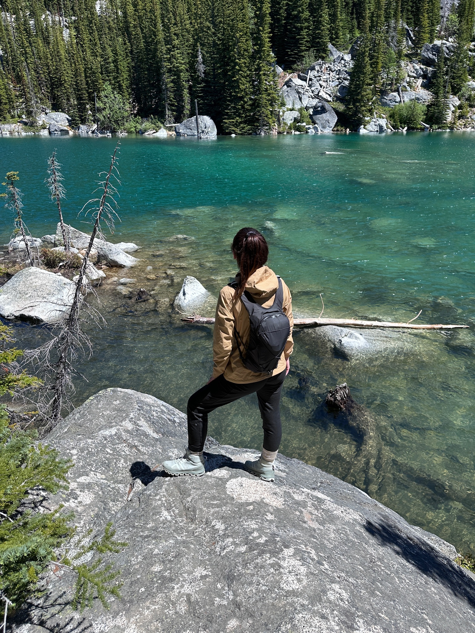 hiking outfit | ootd | cute workout clothes | athleisure | camping | hiking | trail wear | lululemon | backpack | pack | hiking boots | rain coat 

#LTKActive #LTKTravel #LTKFitness