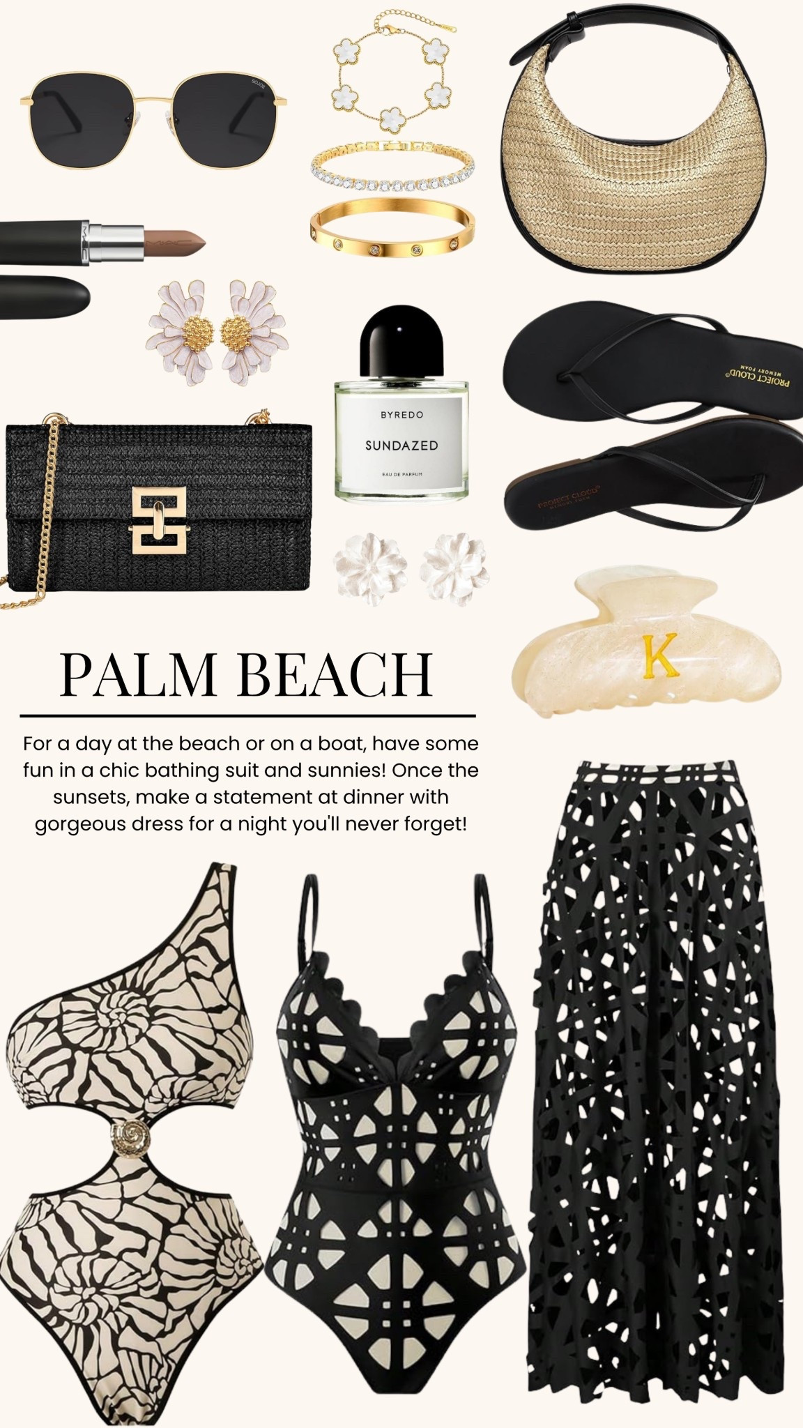 Hey ~ Hey Sunshines, it’s all about the details this summer ☀️ These palm beach inspired accessories will elevate any outfit and give you that effortless luxury vibe wherever you go 💛

#summeraccessories #palmbeachstyle #luxurylifestyle #beachvibes #summerstyle #accessoriesinspo #momstyle #elevatedlook #raisinggreatness #fashionfinds

#LTKootd #LTKTravel #LTKSwim