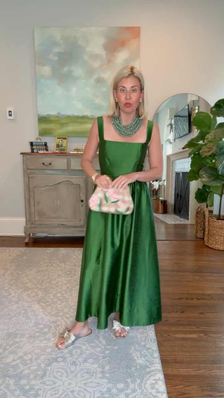 Do you have a wedding or an event that you need an elevated look? This dress fits the bill! I'm in xs dress and 8 shoe tts. *Use code Catherine 20 at Allie + Bess

#LTKootd #LTKWedding #LTKSeasonal