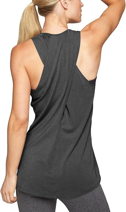 Mippo Workout Tops for Women Yoga Athletic Shirts Tank Tops Gym Summer Workout Clothes | Amazon (US)
