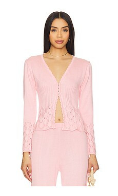 Agua Bendita x REVOLVE Gia Cardigan in Blush from Revolve.com | Revolve Clothing (Global)