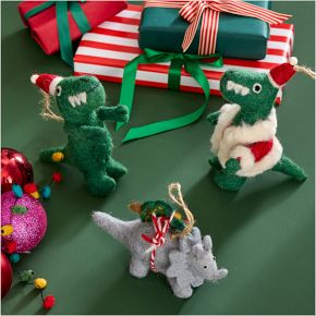 Christmas Dino Ornament Set | West Elm (US)