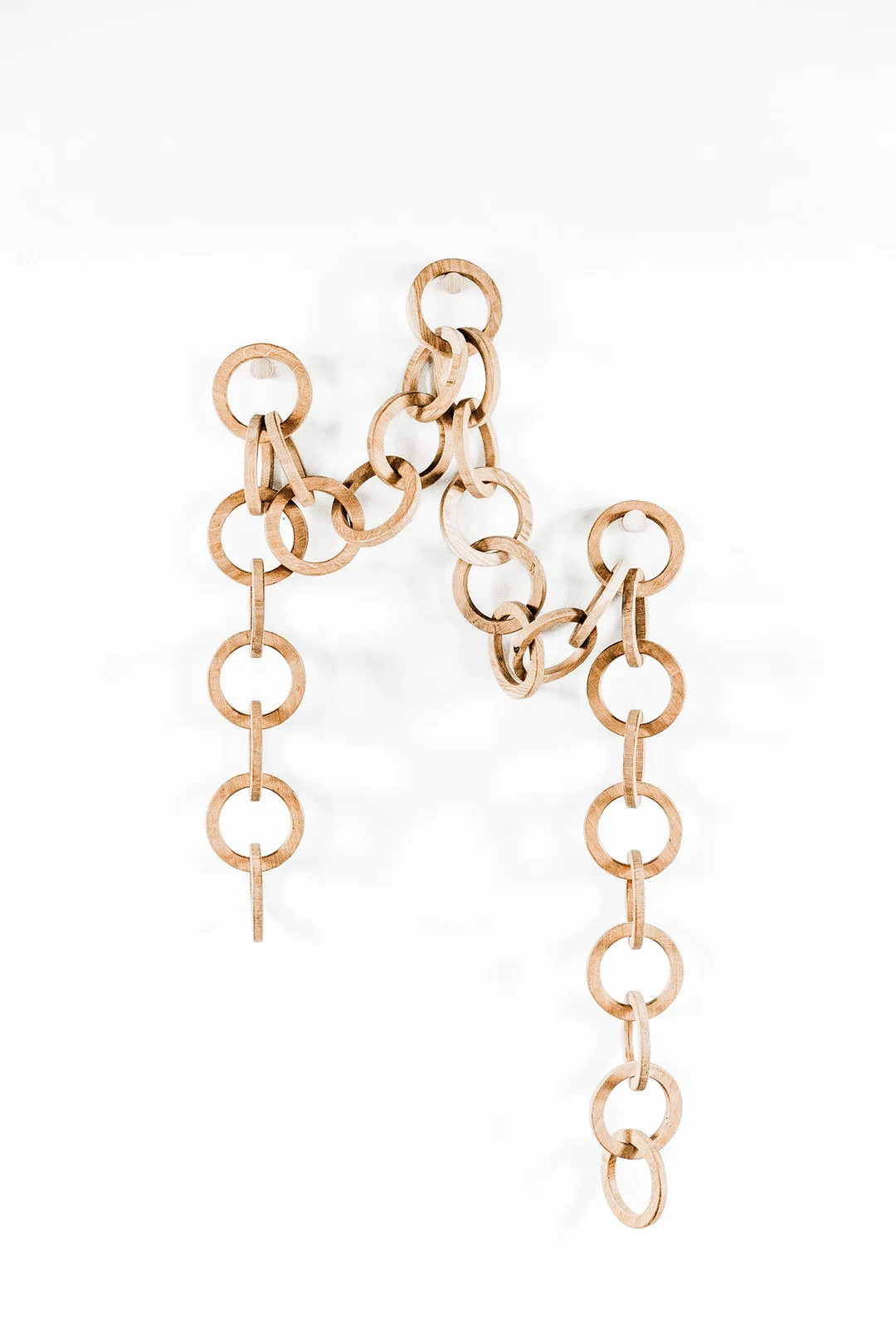 Link-abstract Oversized Wooden Rings, Wooden Rings Wallhanging, Wood Chain - Etsy | Etsy (US)