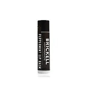 Brickell Men's No Shine Lip Balm for Men, Natural and Organic Matte Finish Chapstick to Moisturiz... | Amazon (US)