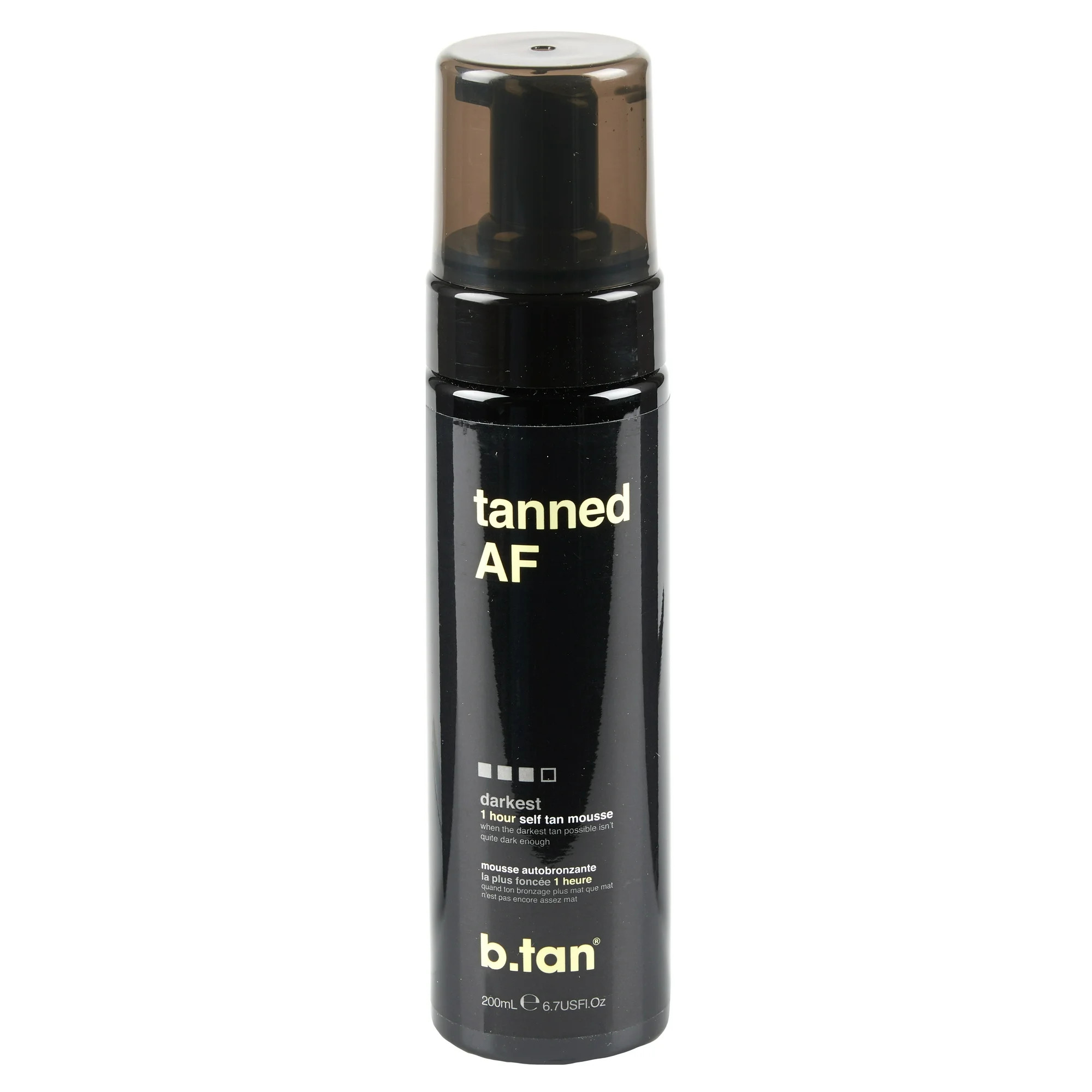 b.tan tanned AF...self tan mousse, 6.7 fl oz | Walmart (US)