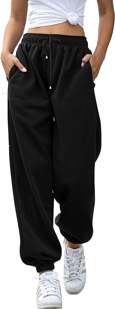 YLDUJ AMUM Women's Cinch Bottom Sweatpants | Amazon (US)