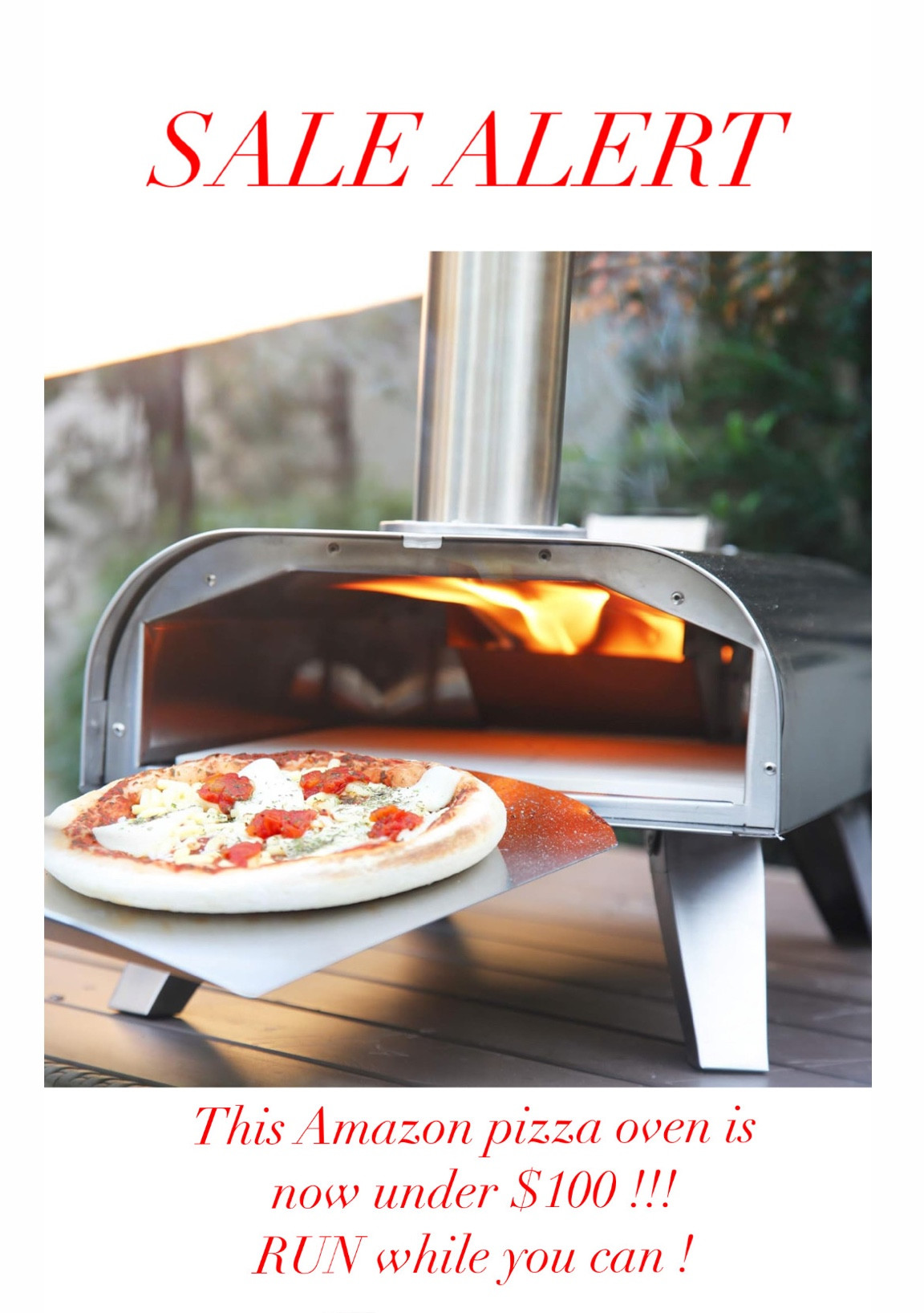 SALE ALERT just in time for Father’s Day 

Amazons best selling pizza oven is now under $100!!!! Run! 

Father’s Day gift ideas, home decor, home design, kitchen must haves, Amazon favorites, Amazon must haves for the home 

#LTKFindsUnder100 #LTKGiftGuide #LTKHome