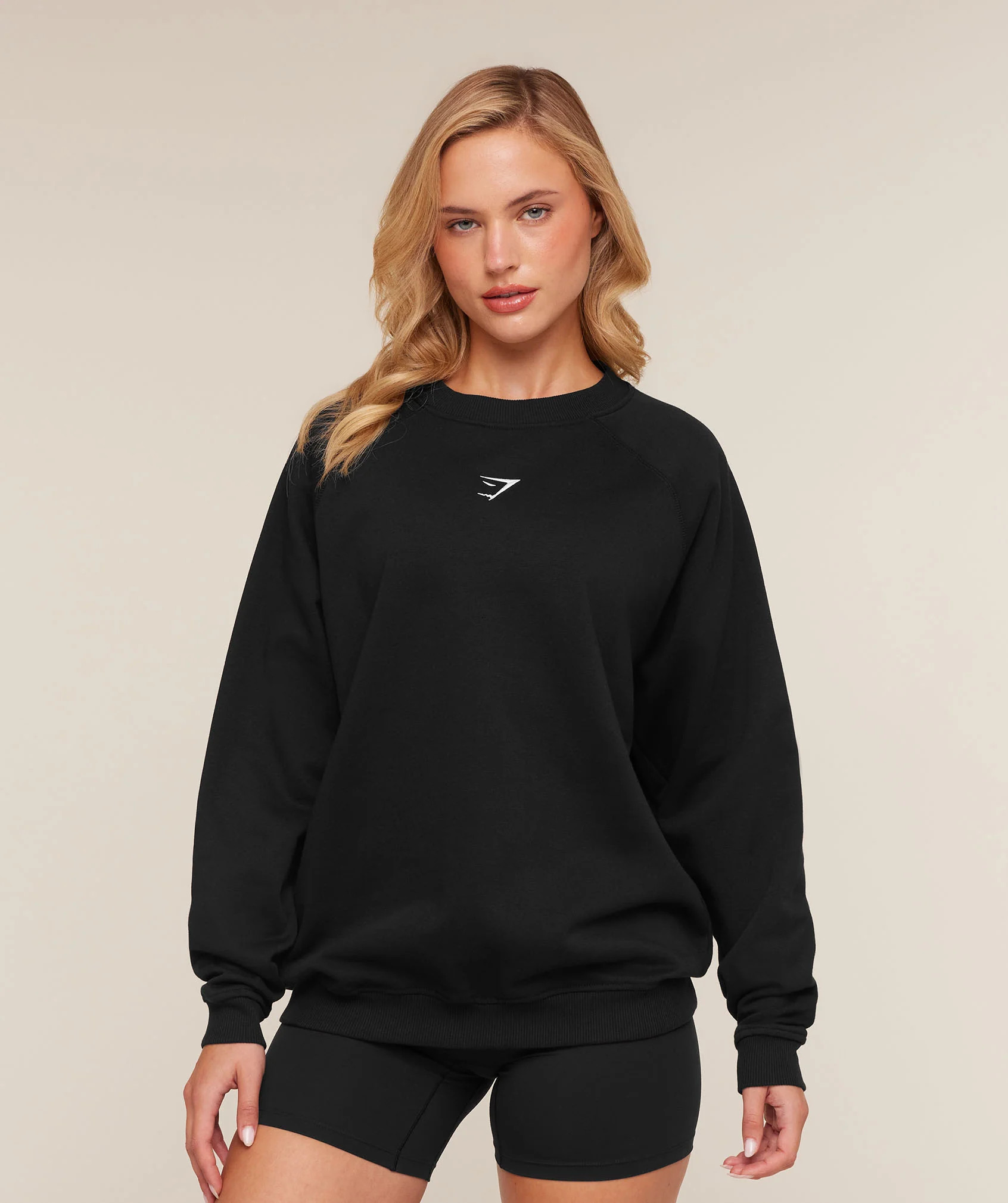 Training Oversized Fleece Sweatshirt | Gymshark US