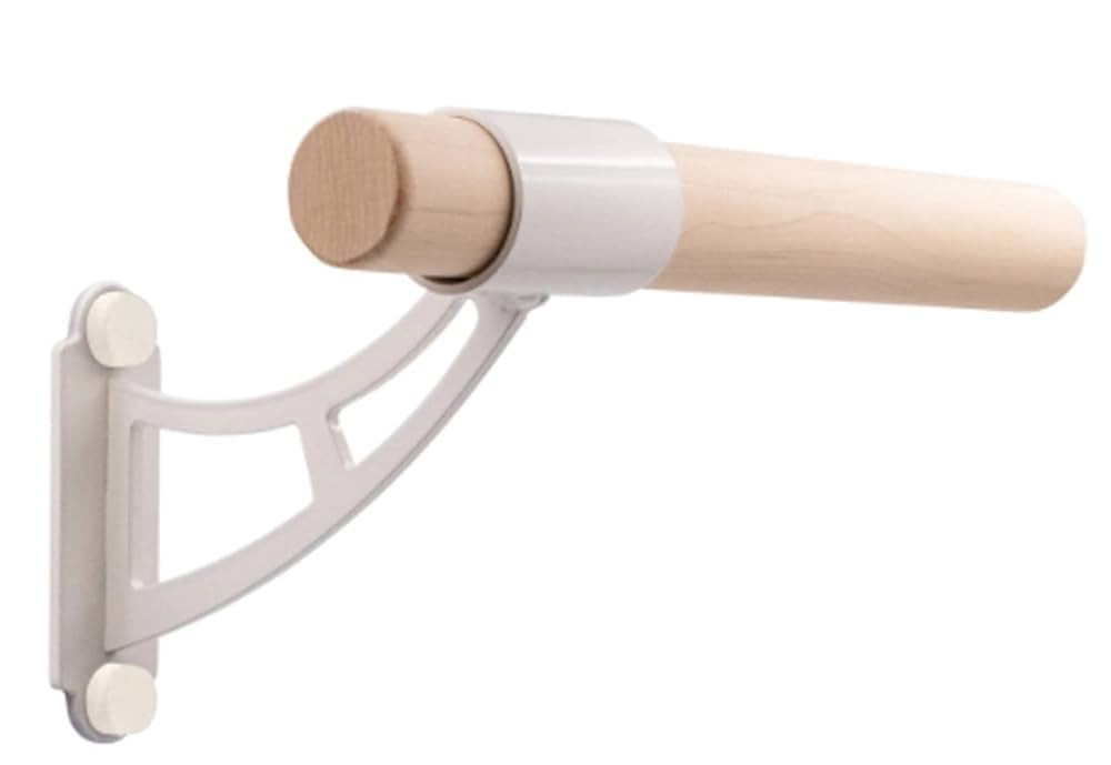 VITA Barre Wall-Mounted Single Ballet Barre, Archos, Wood | Fixed Height, Made in USA, Home, Stud... | Amazon (US)