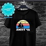 Amity Beach '75 - The Summer of Jaws T-Shirt for men and women | Amazon (US)