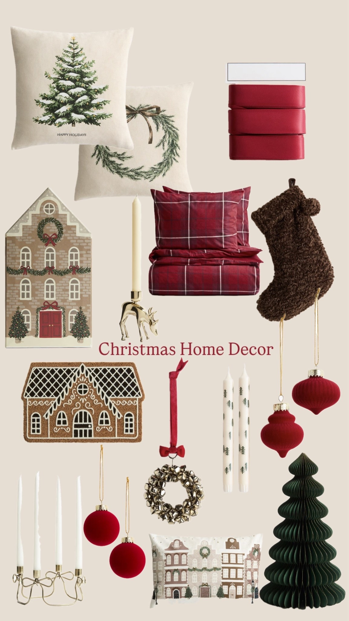 Christmas home decor from H&M ❤️🎄 

#LTKhome #LTKfestive #LTKwinter