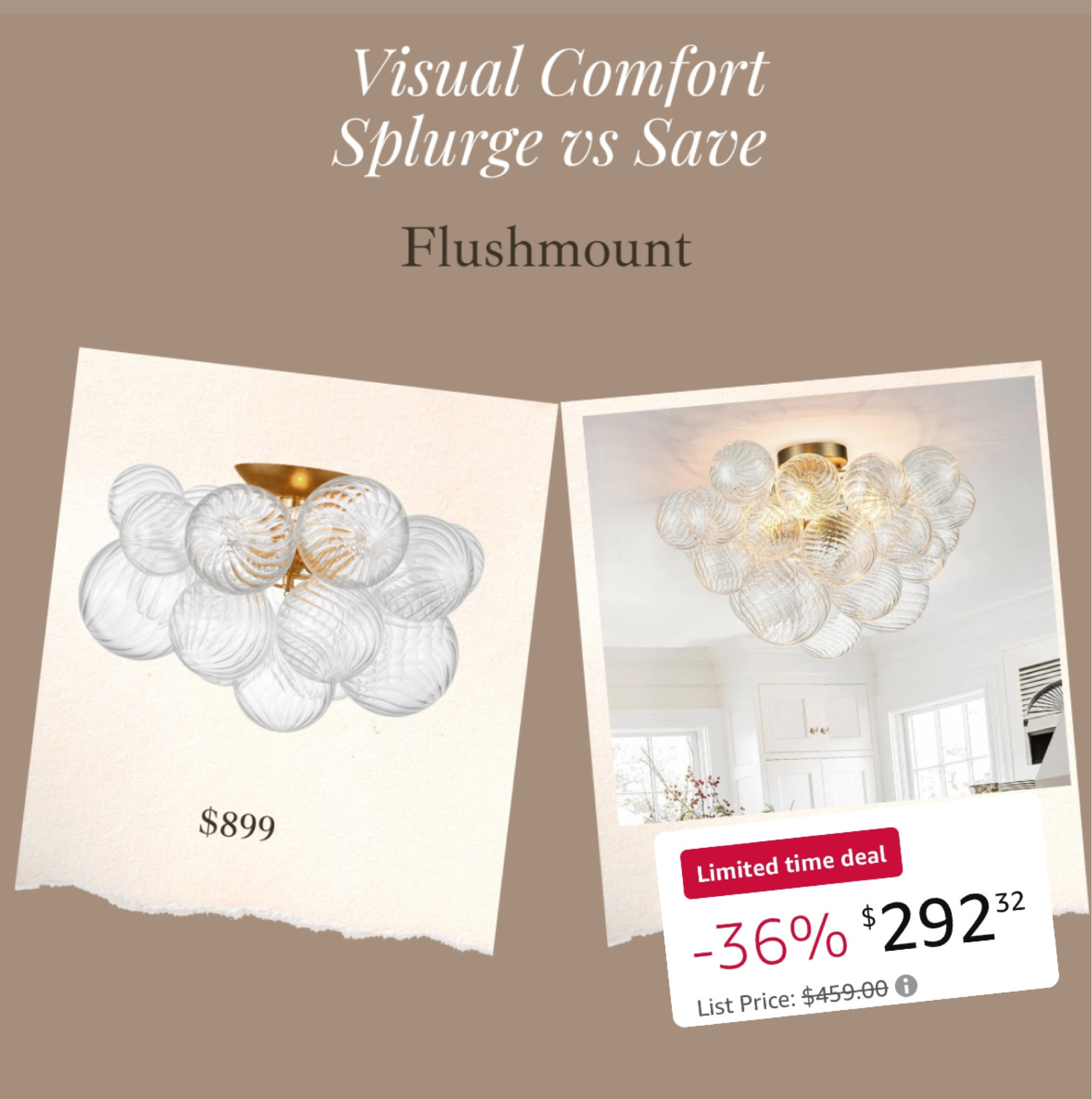 Best price I’ve ever seen for one of my favorite styles 😍😍 the lowest I’ve seen this Flushmount is $420 and it’s on major sale right now! Limited quantities in stock 

#LTKhome #LTKsalealert #LTKSpringSale