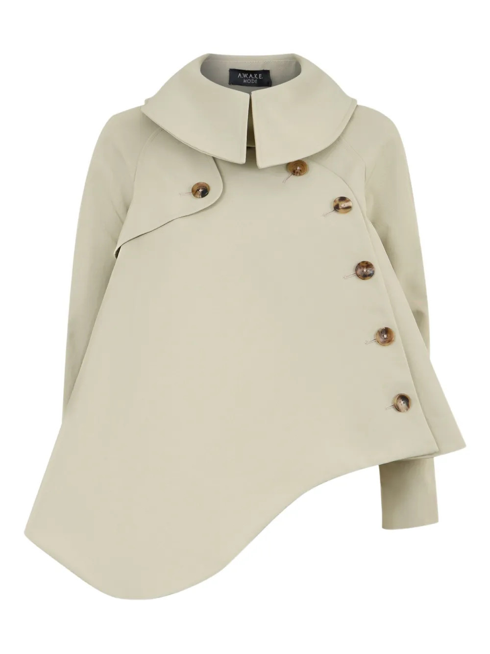 A.W.A.K.E. Mode button-fastening Jacket | Green | FARFETCH | Farfetch Global