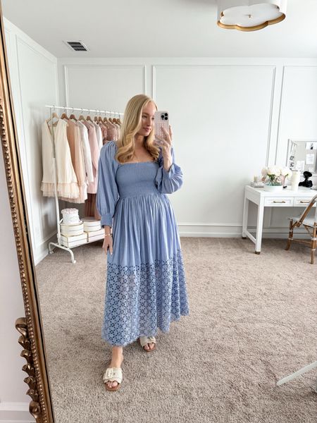 Outfit of the day!! This Free People dress is so cute and comfy! I wore it all day! Wearing size small. Summer dresses // casual dresses // daytime dresses // work dresses // workwear // Free People dresses 

#LTKWorkwear #LTKSeasonal #LTKStyleTip