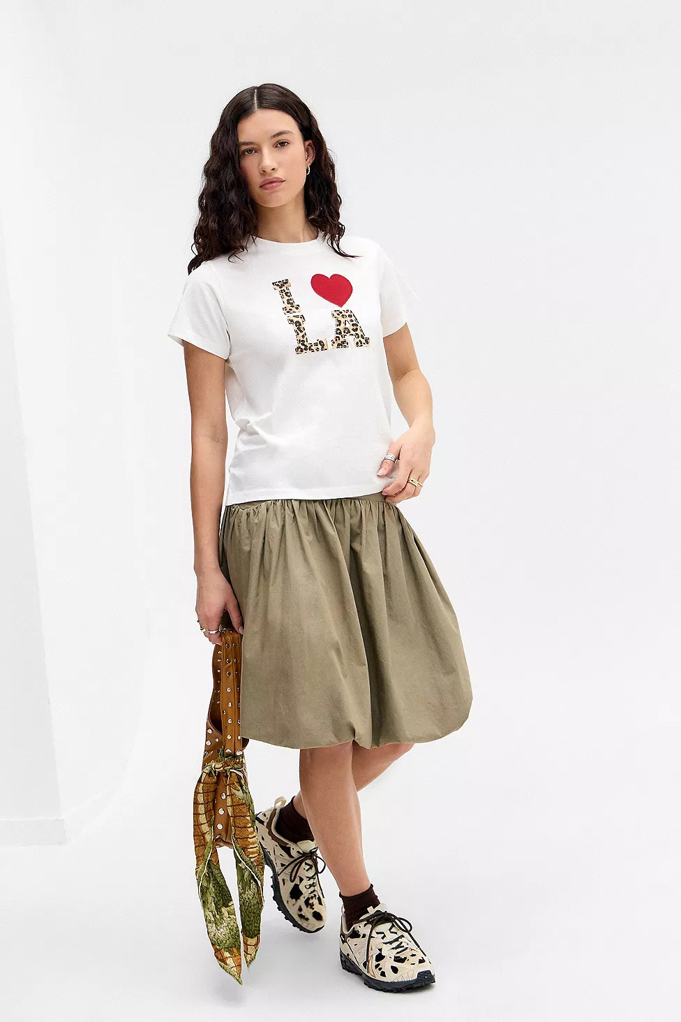 UO I Love LA Relaxed T-Shirt | Urban Outfitters UK