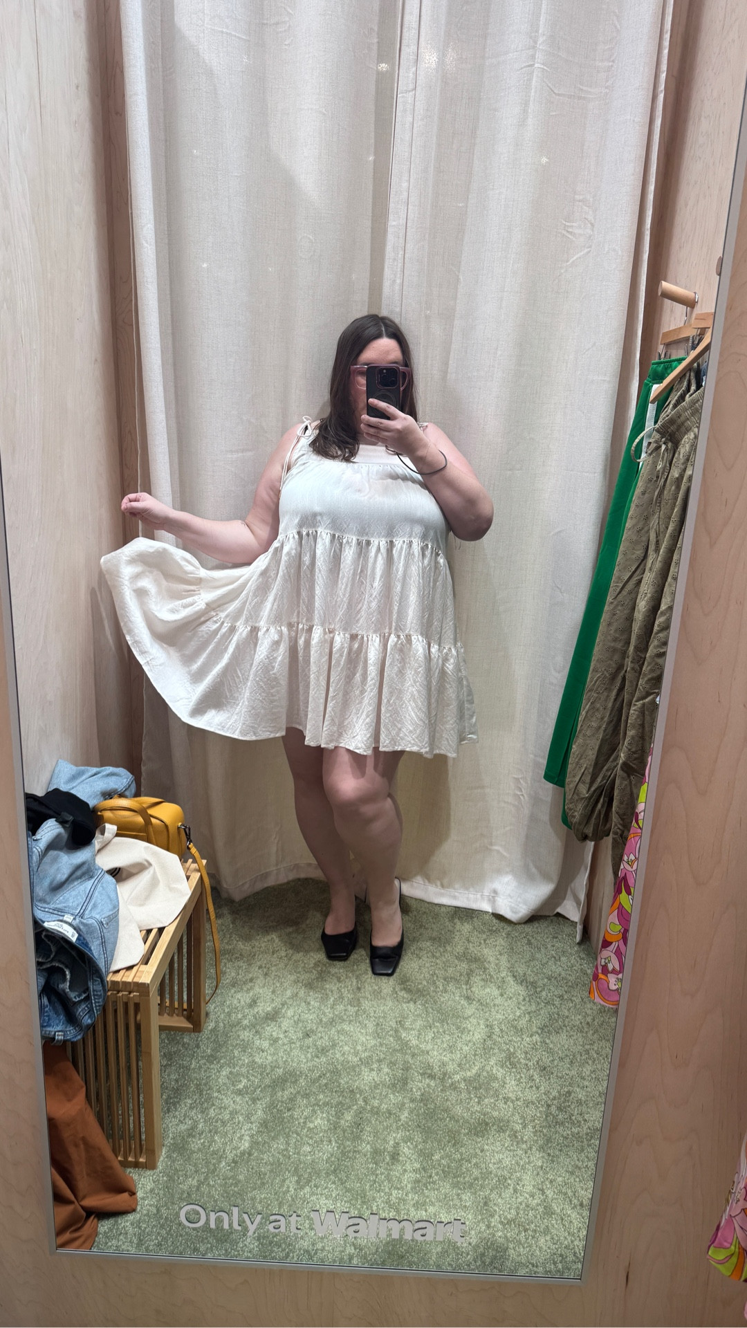 Got to preview the Scoop Walmart NYC pop up yesterday! Everything I tried on was XL, but most go up to XXL (and the silk shirt goes up to a 4X!) 

Thanks for having me 💕

#LTKootd #LTKMidsize #LTKPlusSize