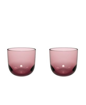Villeroy & Boch Like Double Old Fashioned Tumbler Glasses, Set of 2  - Macy's | Macy's