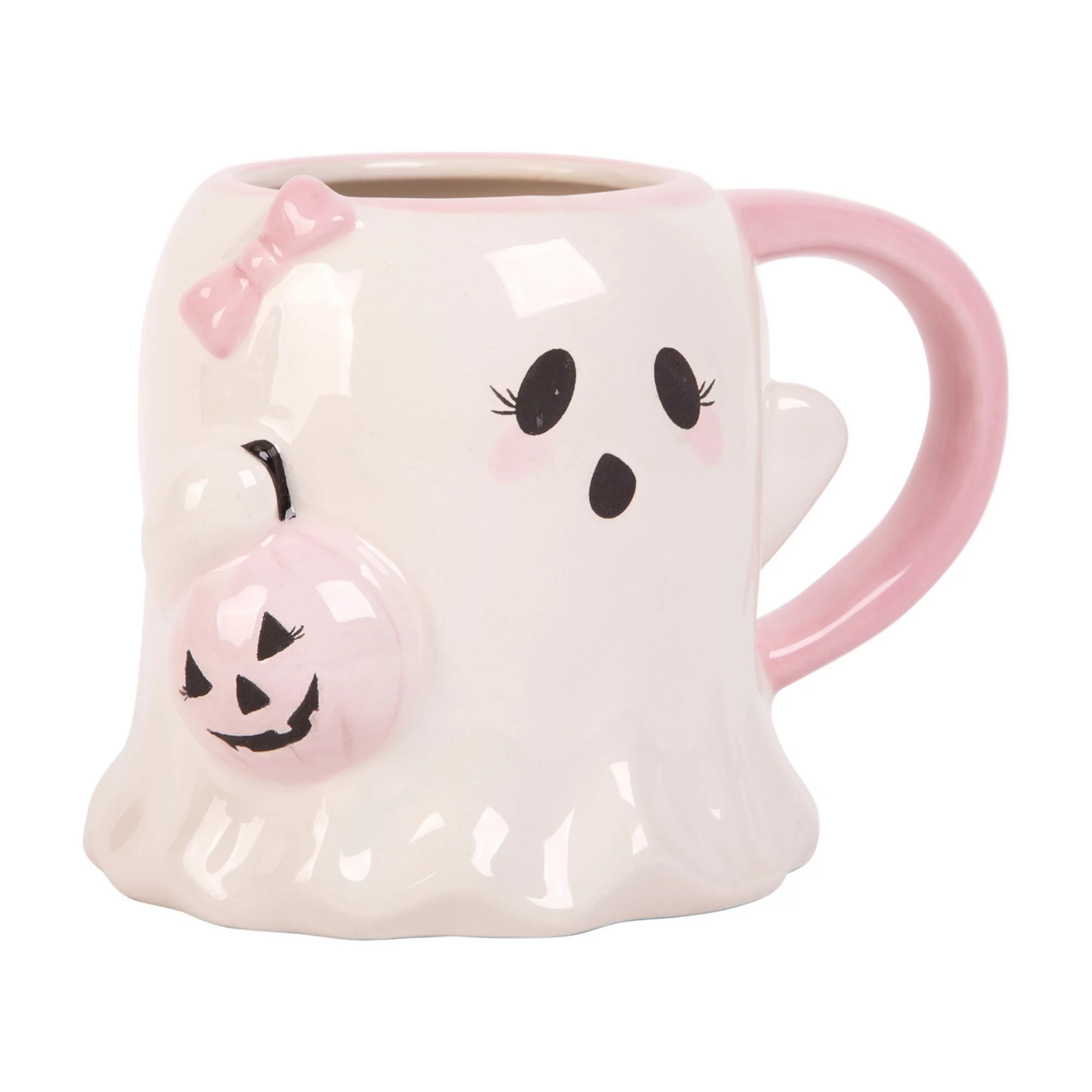 Ghost Mug with Pumpkin and Bow Detail | Kohl's