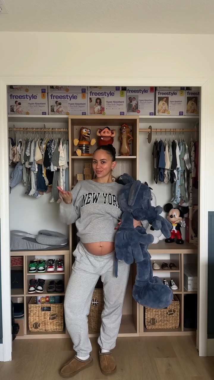 NESTING FOR BABY OLIVERAS 🧸⚾️✨👶🏻🧢 37 weeks pregnant and his little closet finally came together, wanted to keep it functional and minimal for him to grow into ( comment CLOSET and I’ll send you 🔗 to everything )

#LTKBaby #LTKKids #LTKmomlife