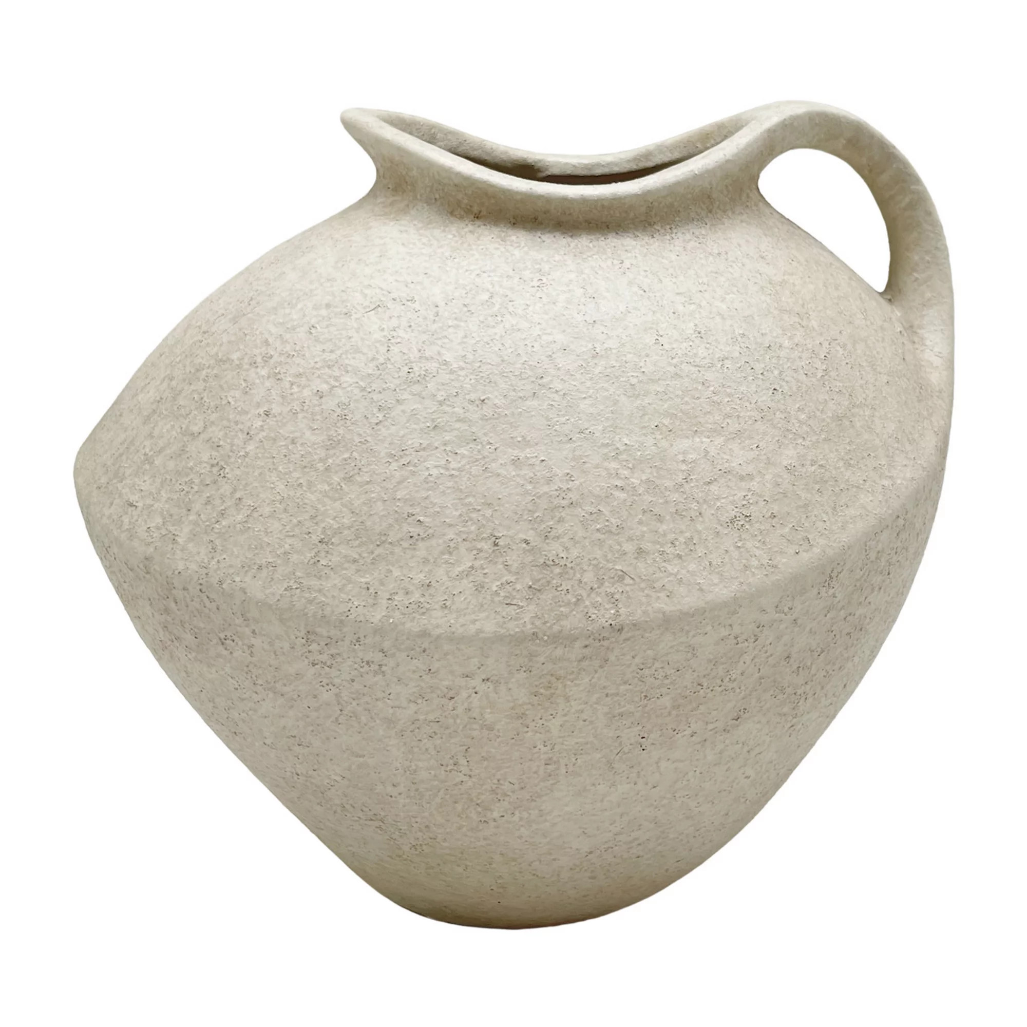 Everyday Decor Tan Handled Pitch Vase | Kohl's